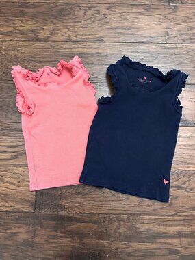 Pink Chicken Tanks Bundle - Pink and Navy*